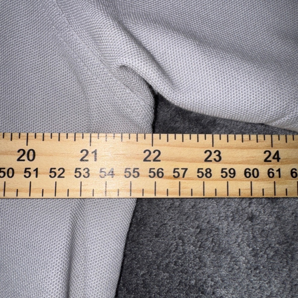 Cutter & Buck Mens Advantage Polo Shirt Light Grey Short Sleeve L MCK00158 - Picture 10 of 12